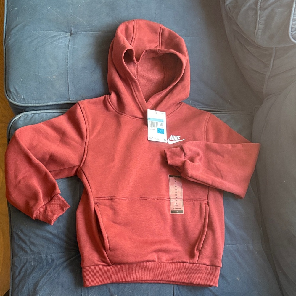 Nike Kids Brick Red Hoodie